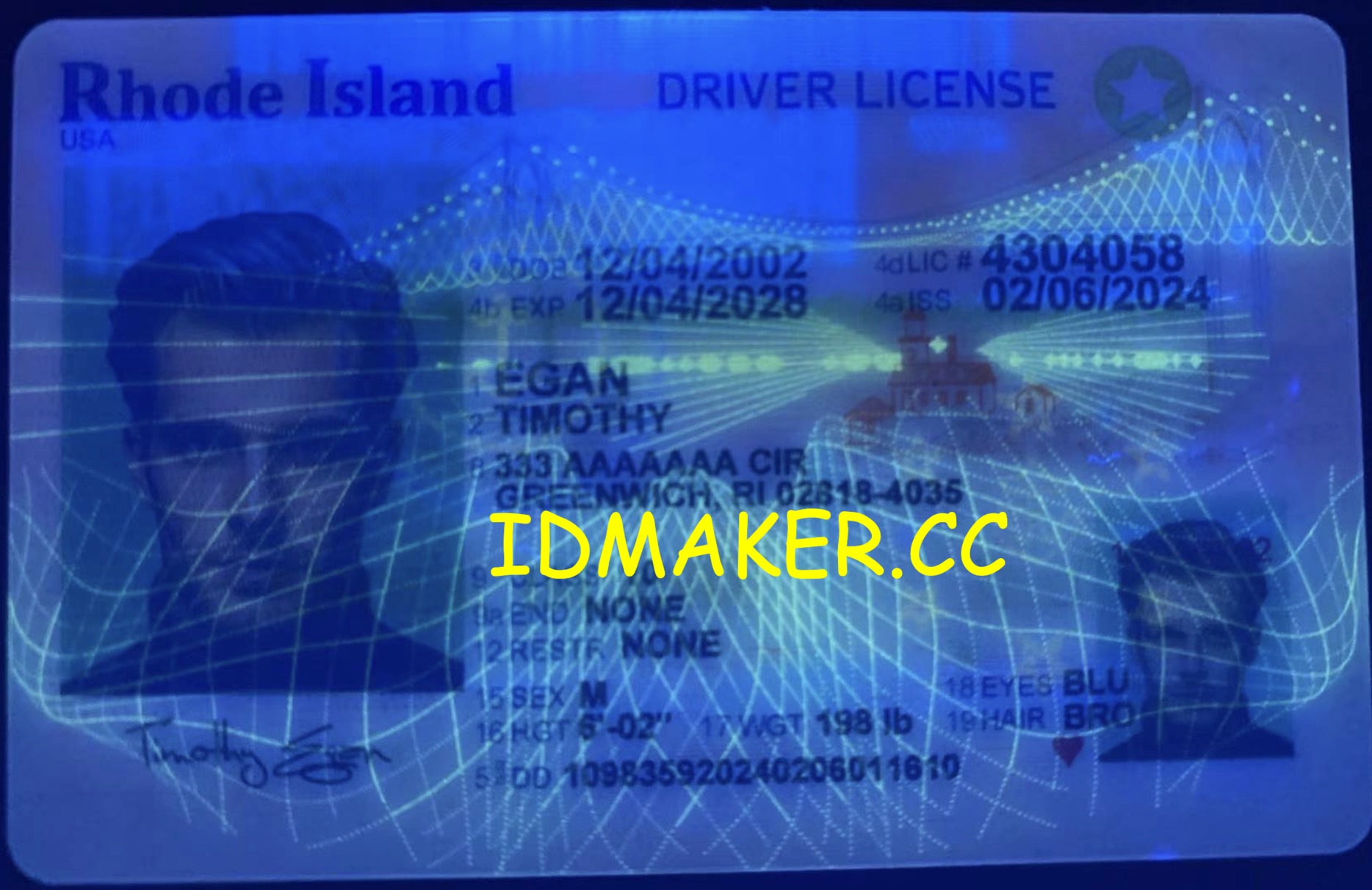 Rhode Island Fake ID - 图片 3