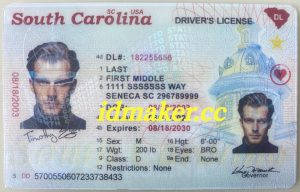 South Carolina Fake ID