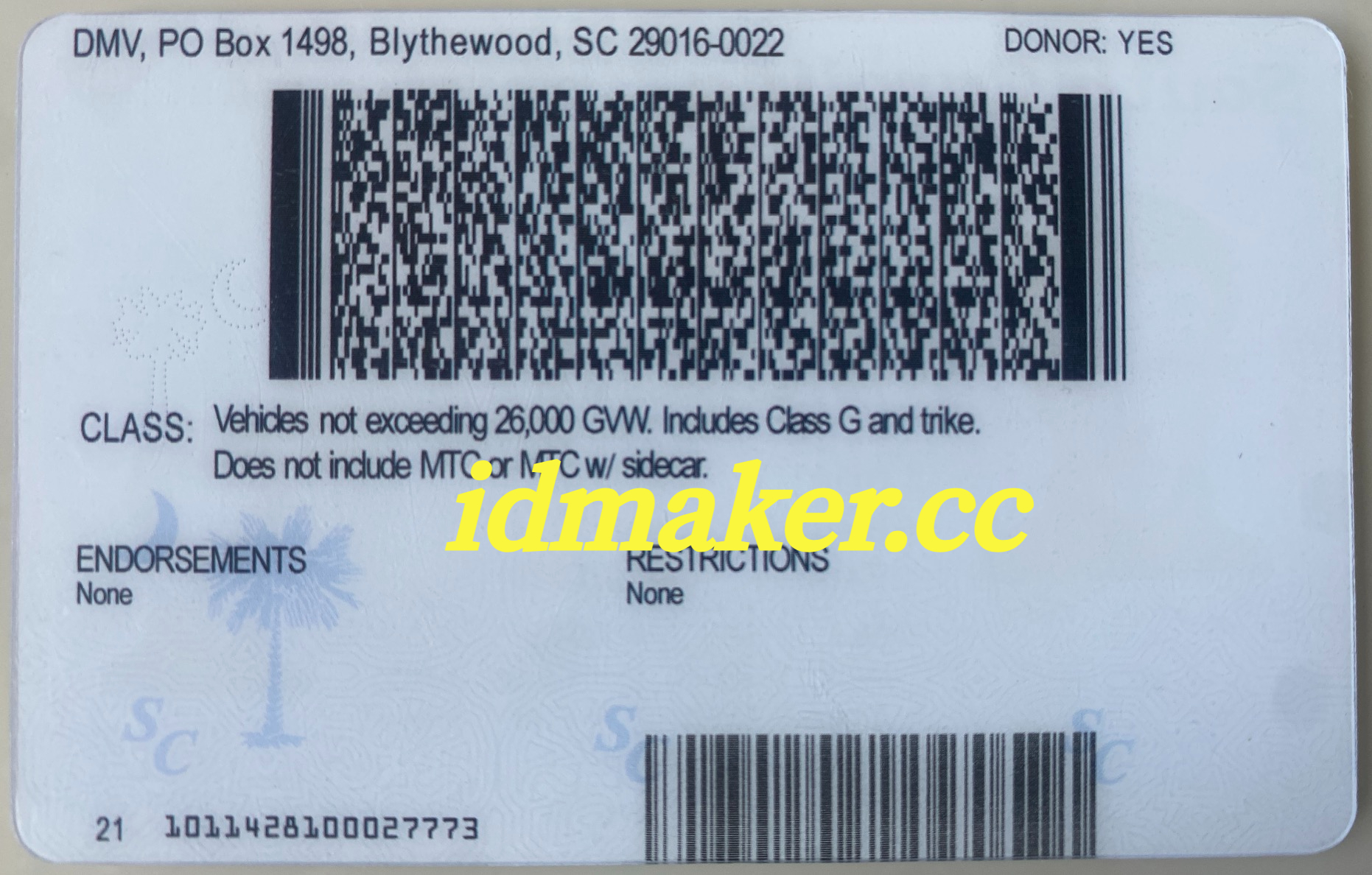 South Carolina Fake ID - 图片 2